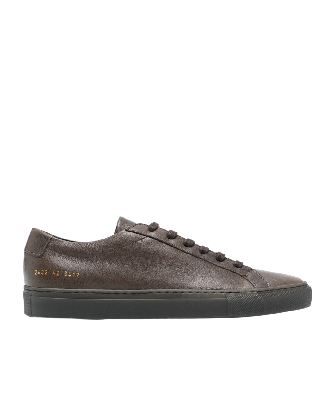 Common Projects Original Achilles Low Leather Sneaker In Black