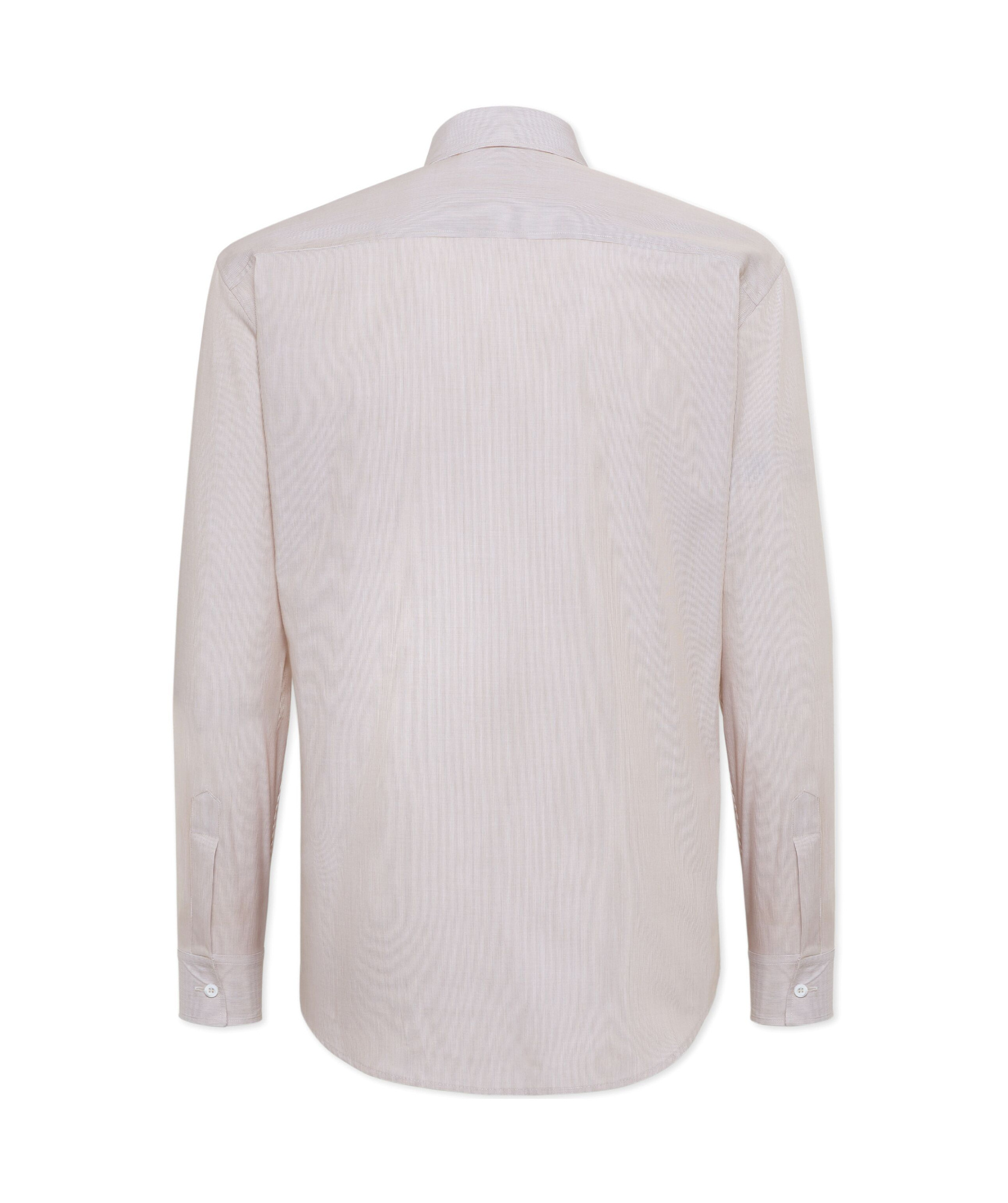 Shop Dsquared2 Rex Dan Micro-striped Shirt In White