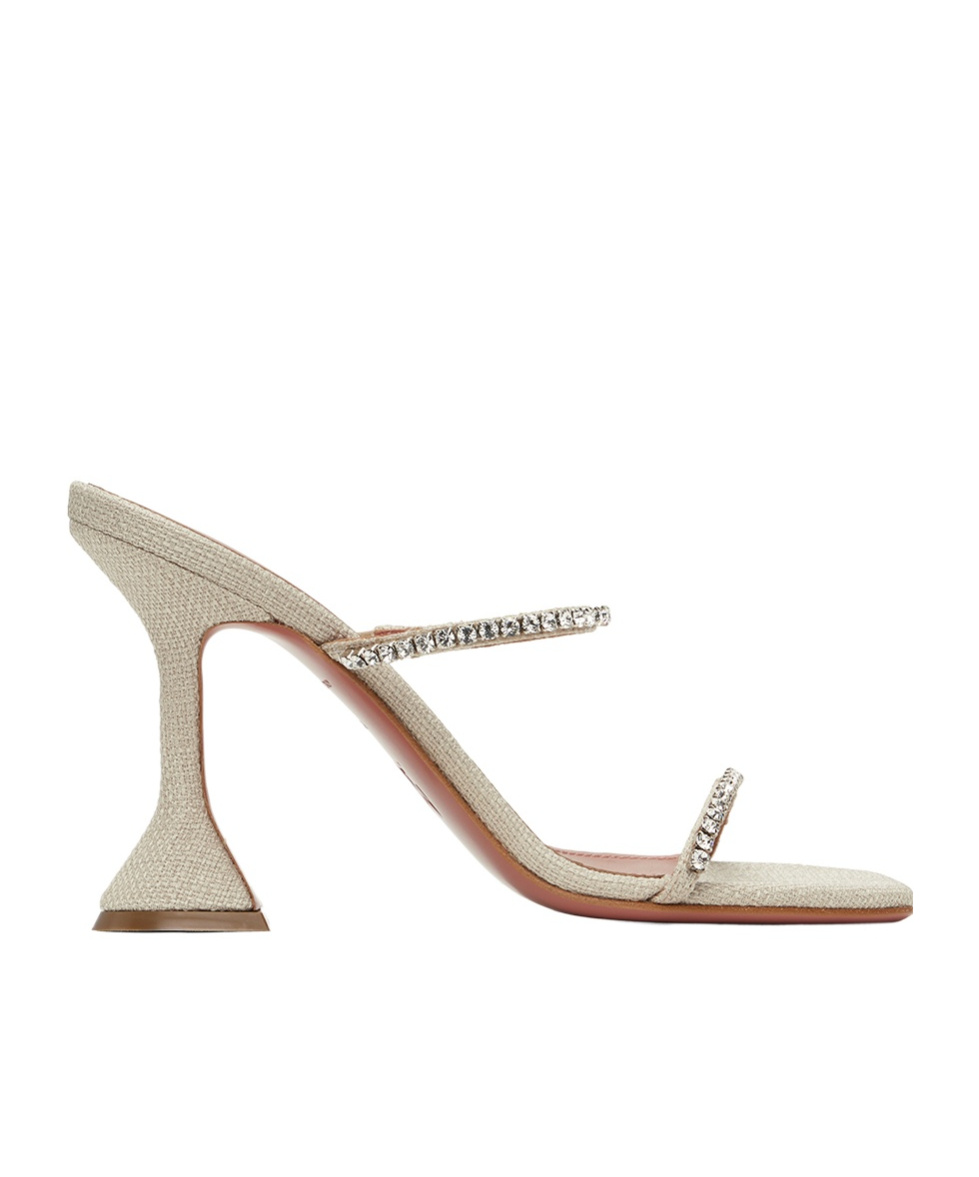 AMINA MUADDI GILDA HIGH-HEELED SANDALS 