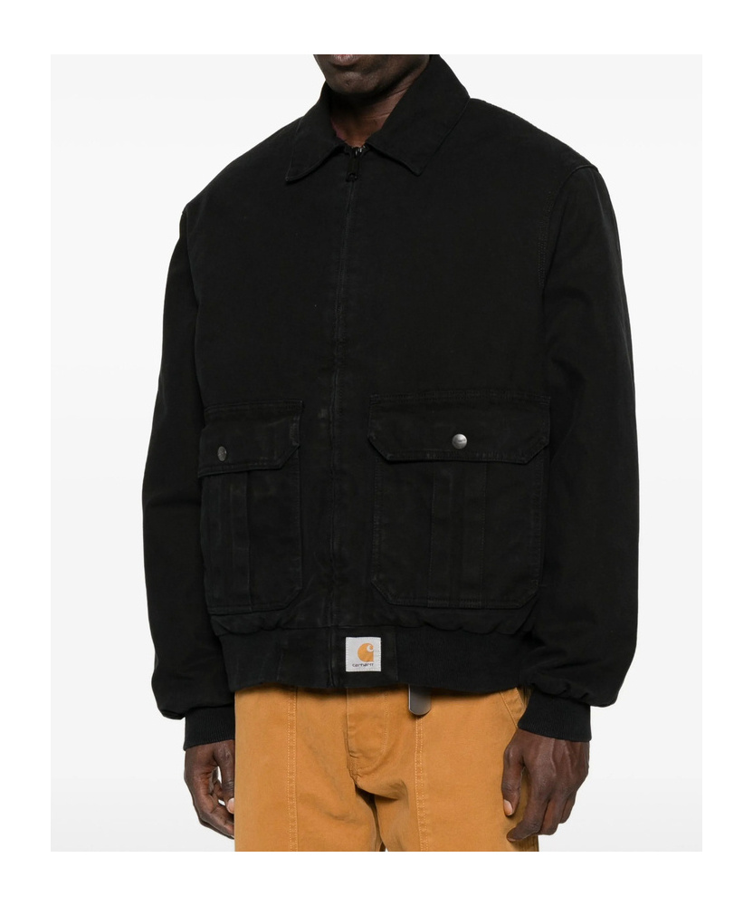 Carhartt Long Sleeve Jacket In Black