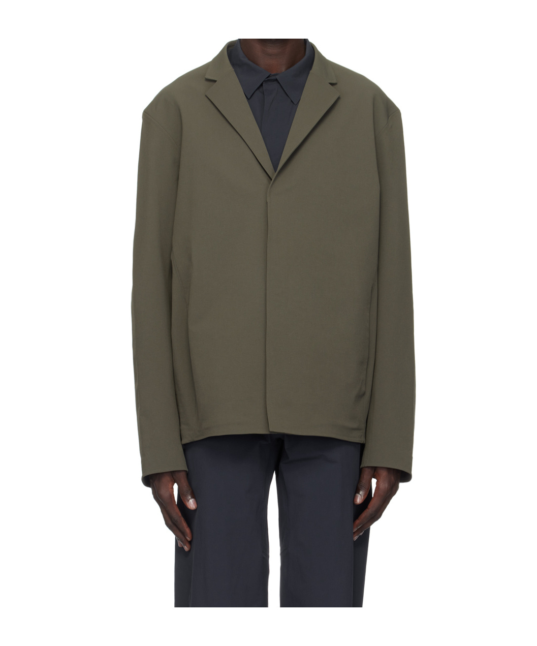Veilance Gray Spere Blazer In Green
