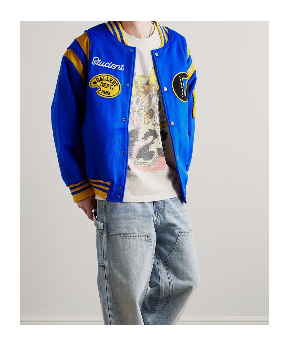Gallery Dept. Student Varsity Jacket In Blue
