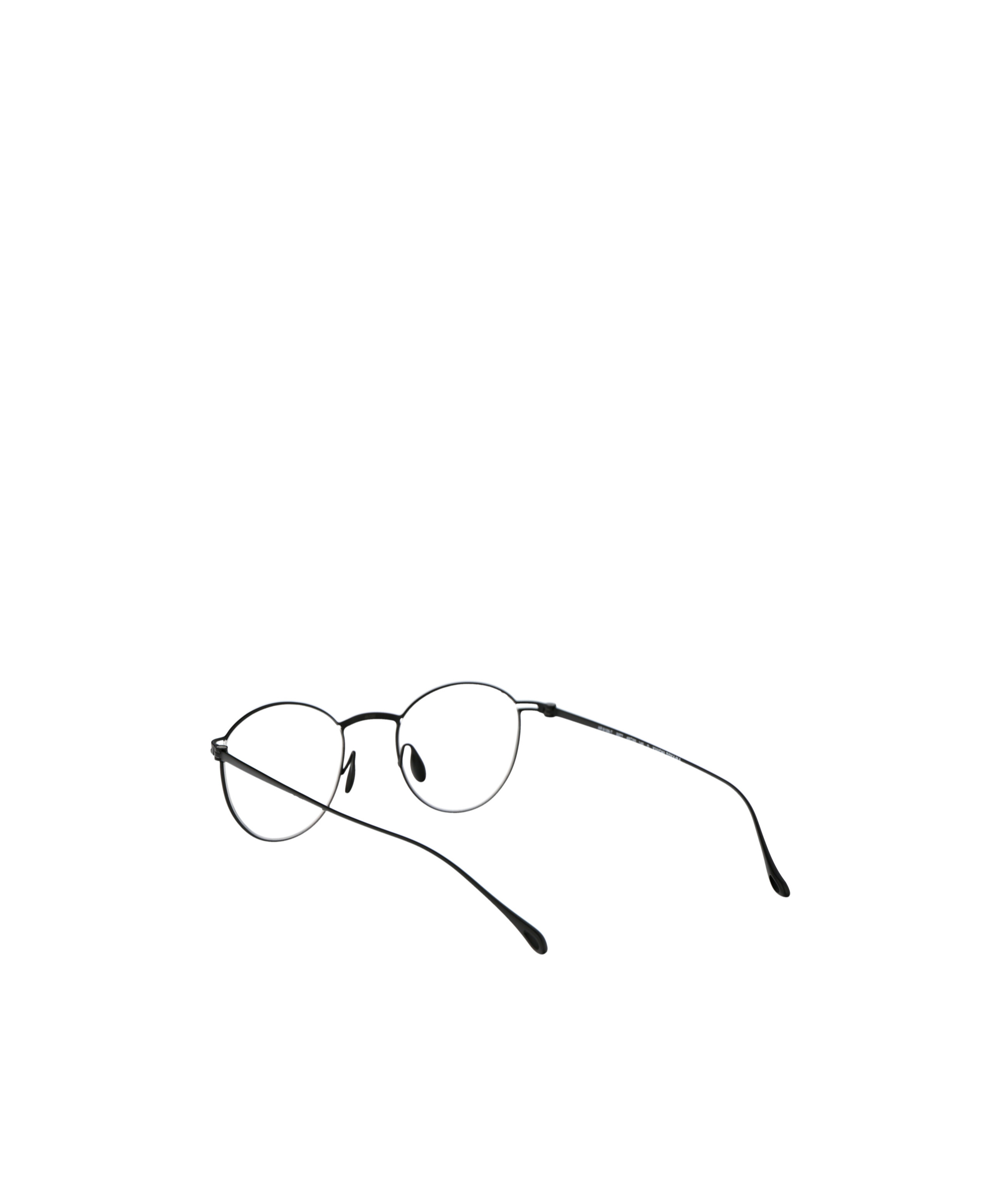Giorgio Armani Round Frame Glasses In White