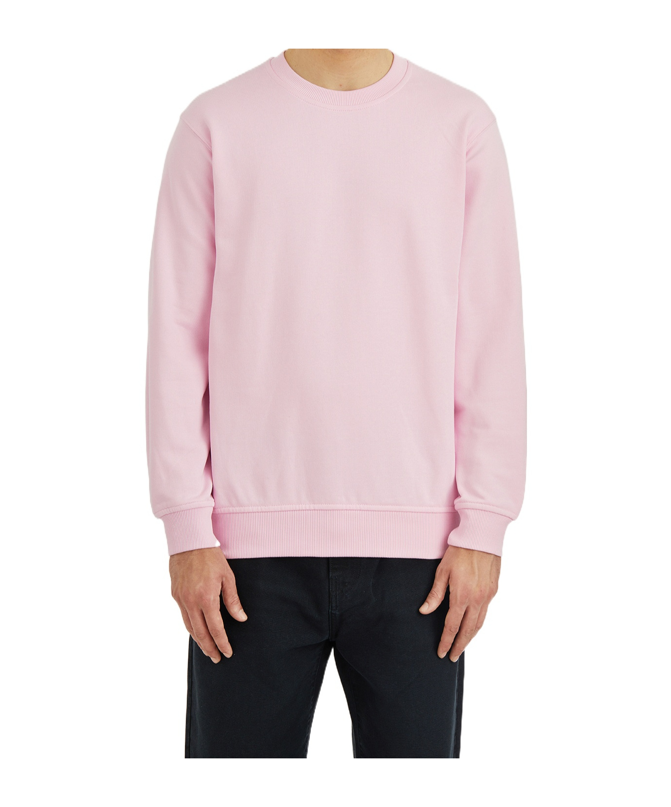 Comme Des Garçons Cotton Crew Neck Sweatshirt