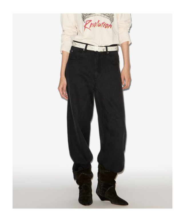Isabel Marant Jenny Flowing Denim Jeans