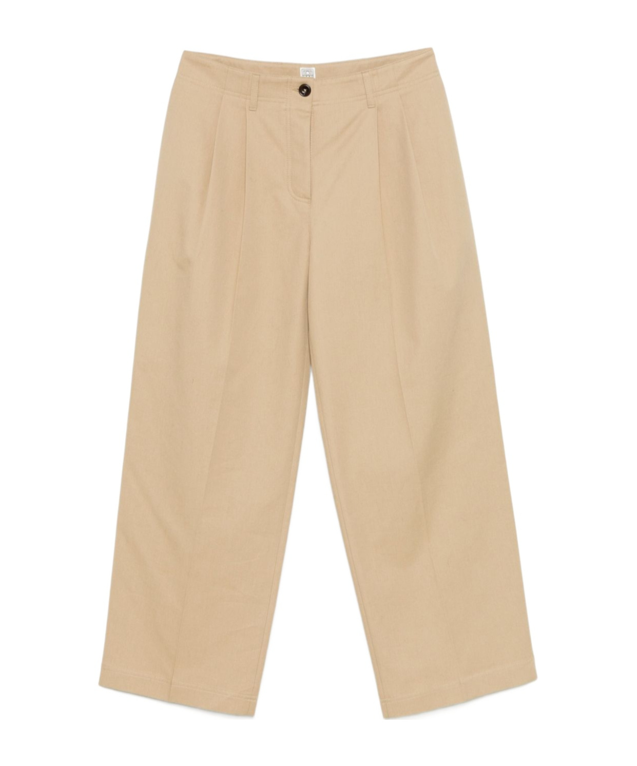 Totême Belt-loop Casual Pants In Nude