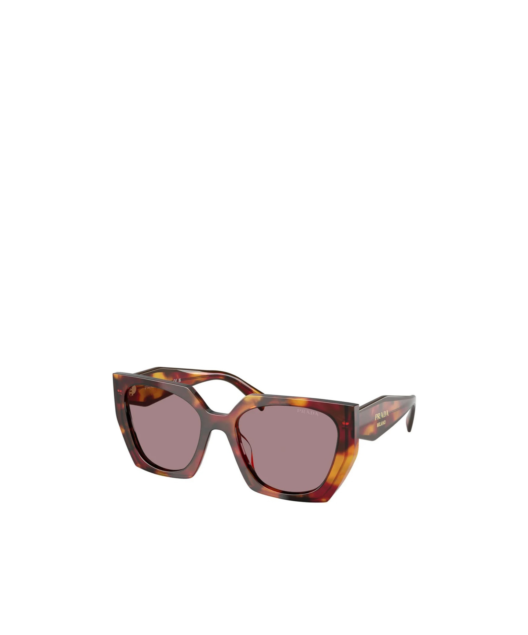 Prada Tortoiseshell-effect Sunglasses In Nude