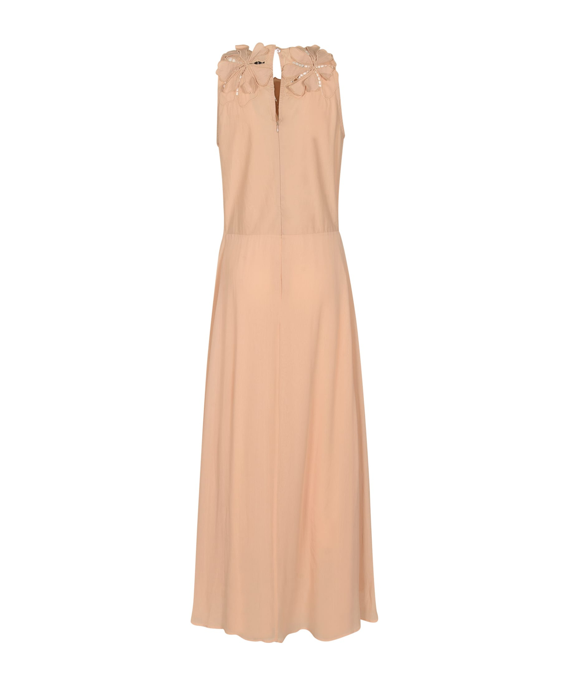 Shop Forte Forte Floral Sleeveless Long Dress