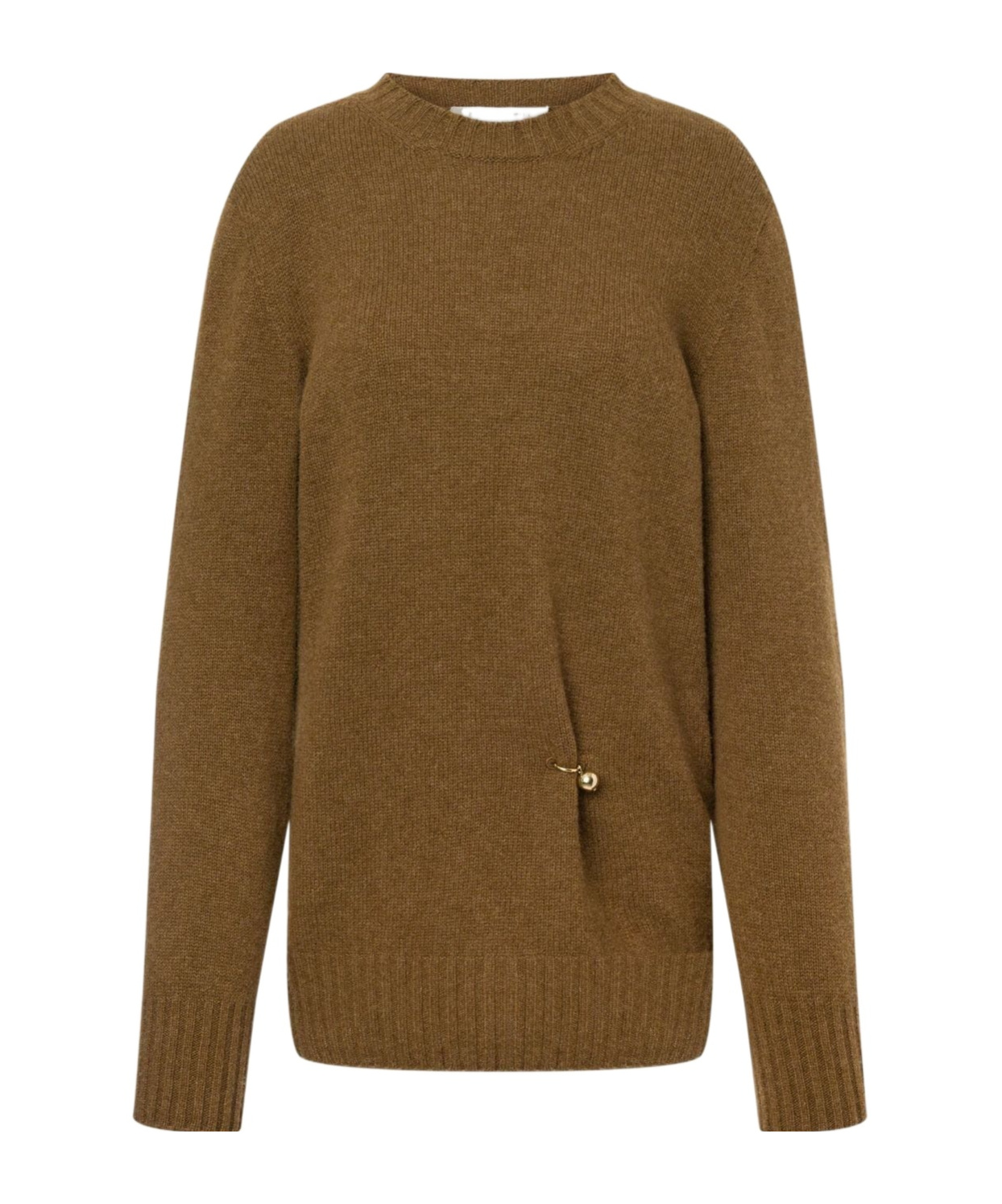 Philosophy Di Lorenzo Serafini Long-sleeved Sweater In Brown