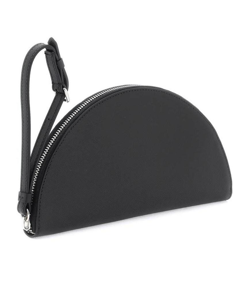 Maison Margiela Four Stitches Leather Wallet In Black
