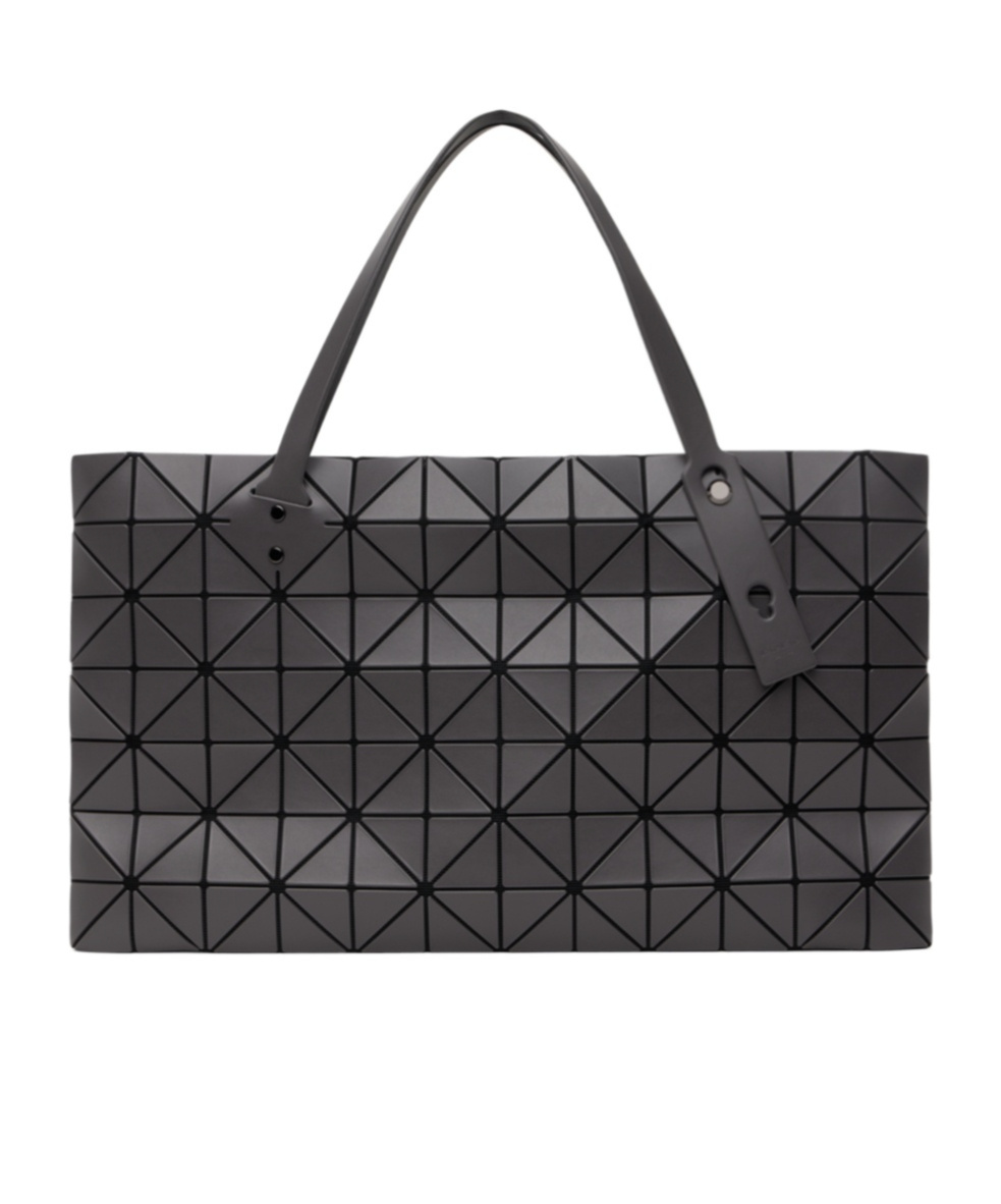 Bao Bao Issey Miyake Gray Large Rock Matte Tote In Black