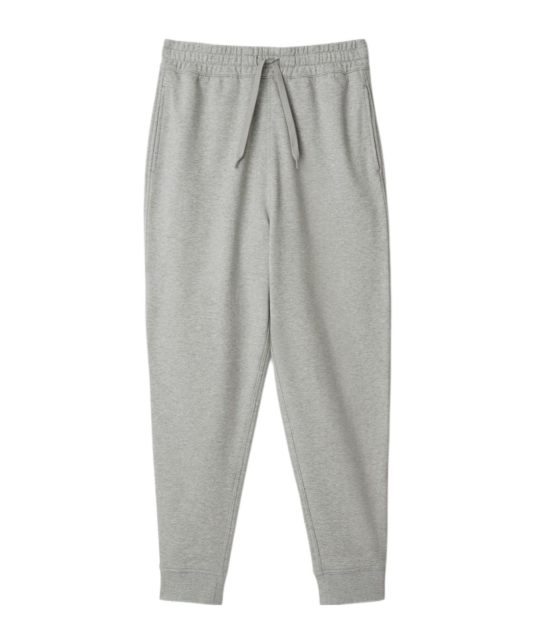 Burberry Elastic Waist Casual Pants In Gray