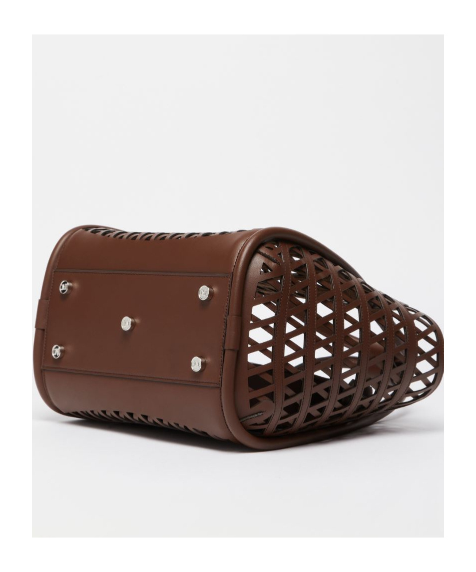 マックスマーラ Marines Weaving perforated leather handbag Max Mara Marines Weaving Perforated Leather Handbag With