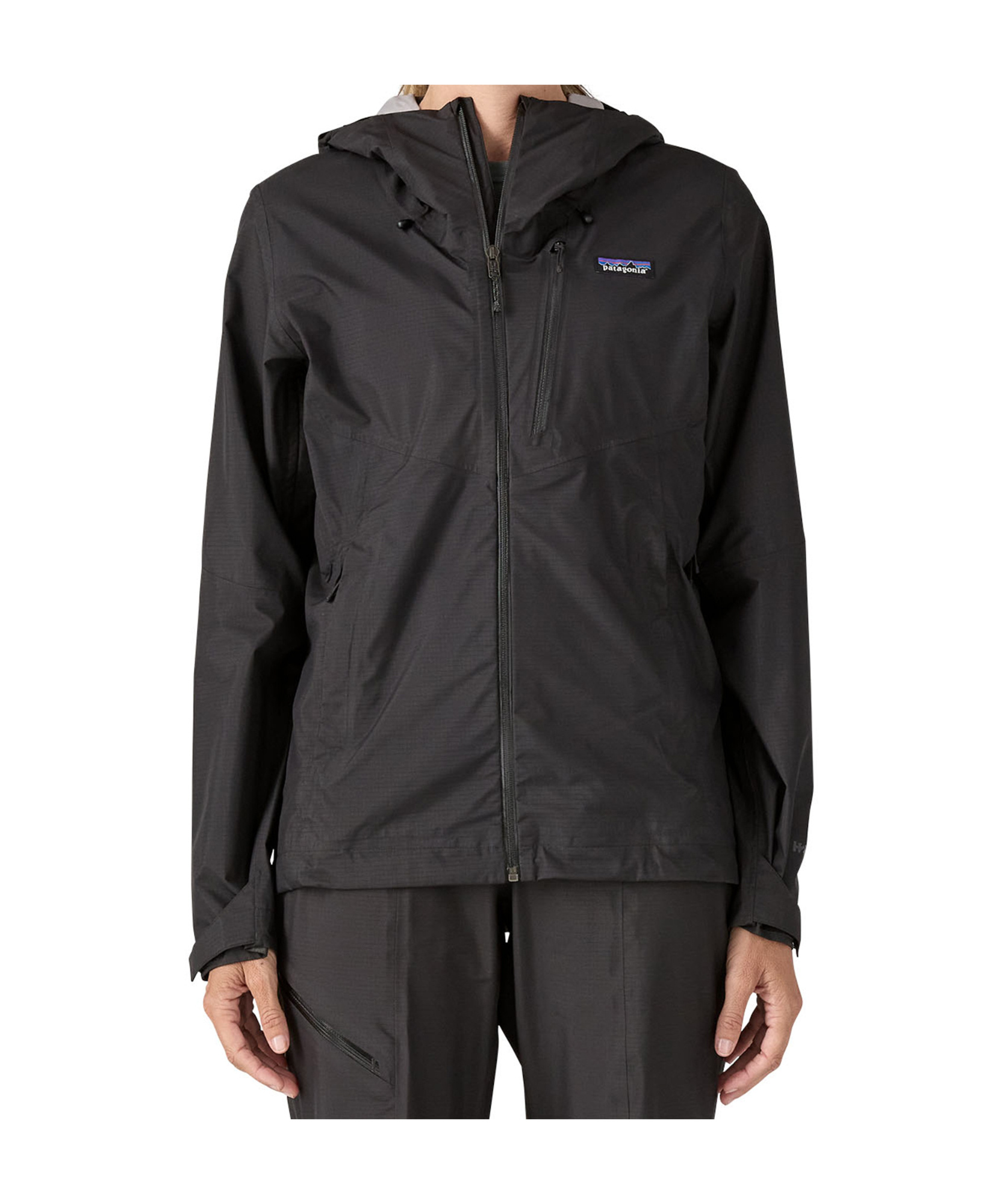 Patagonia Giacca Idrorepellente Granite Crest Con Cappuccio In Black