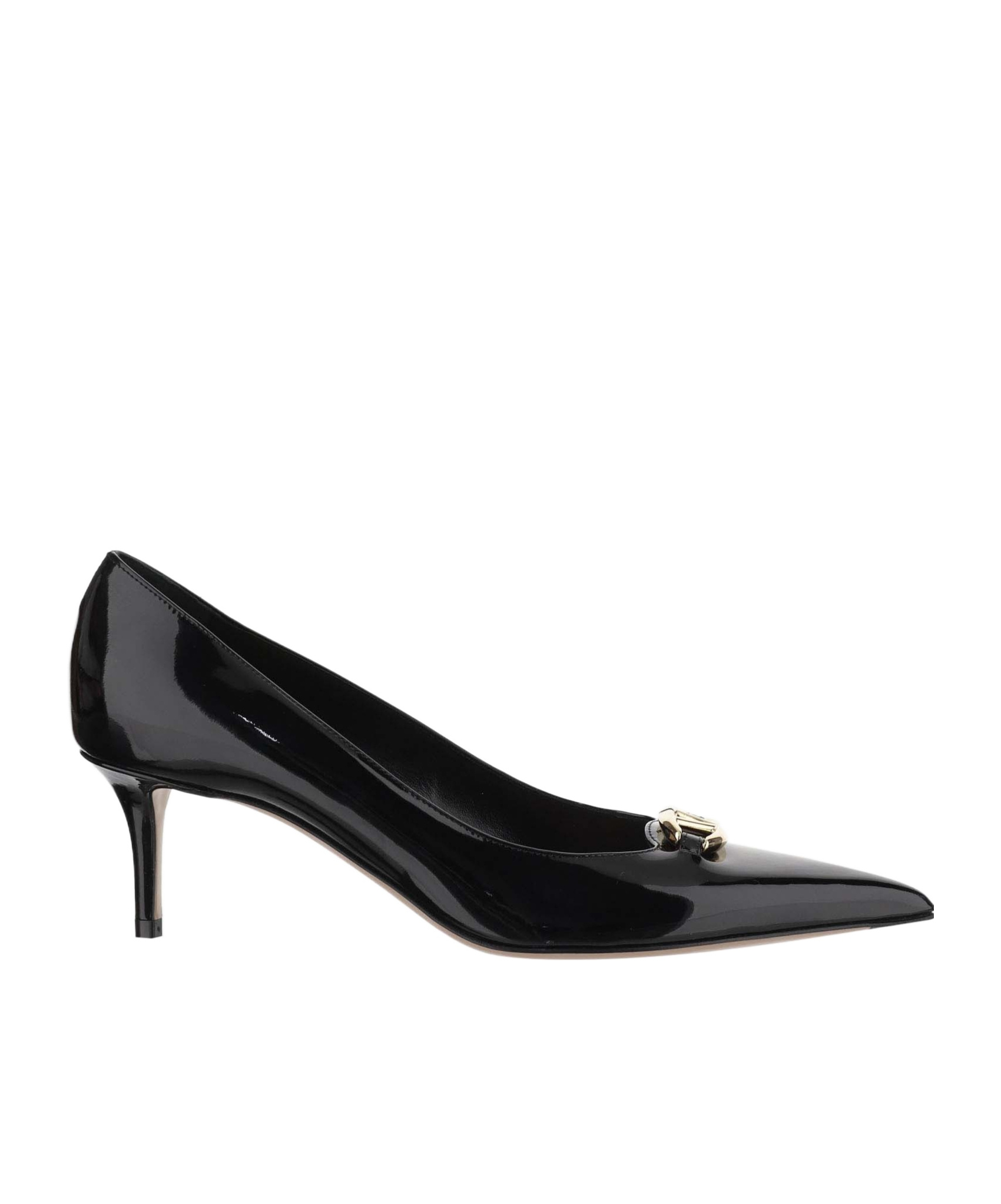 Valentino Garavani Woman Pumps Black Size 8 Leather In Black