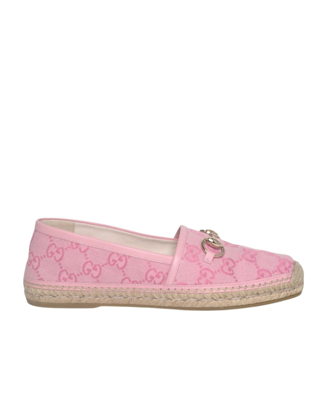 Gucci With Horsebit Espadrilles In Pink