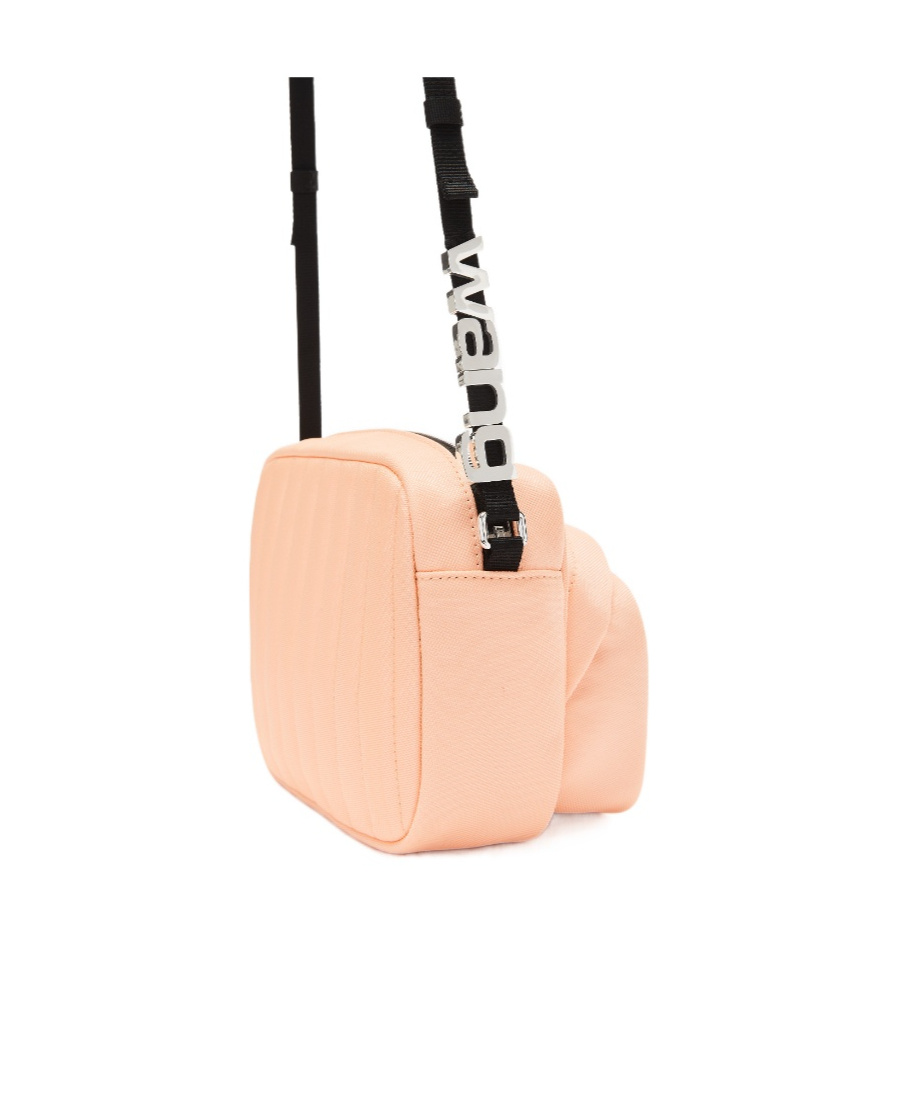 Alexander Wang Logo Cross-body Bag In Nude