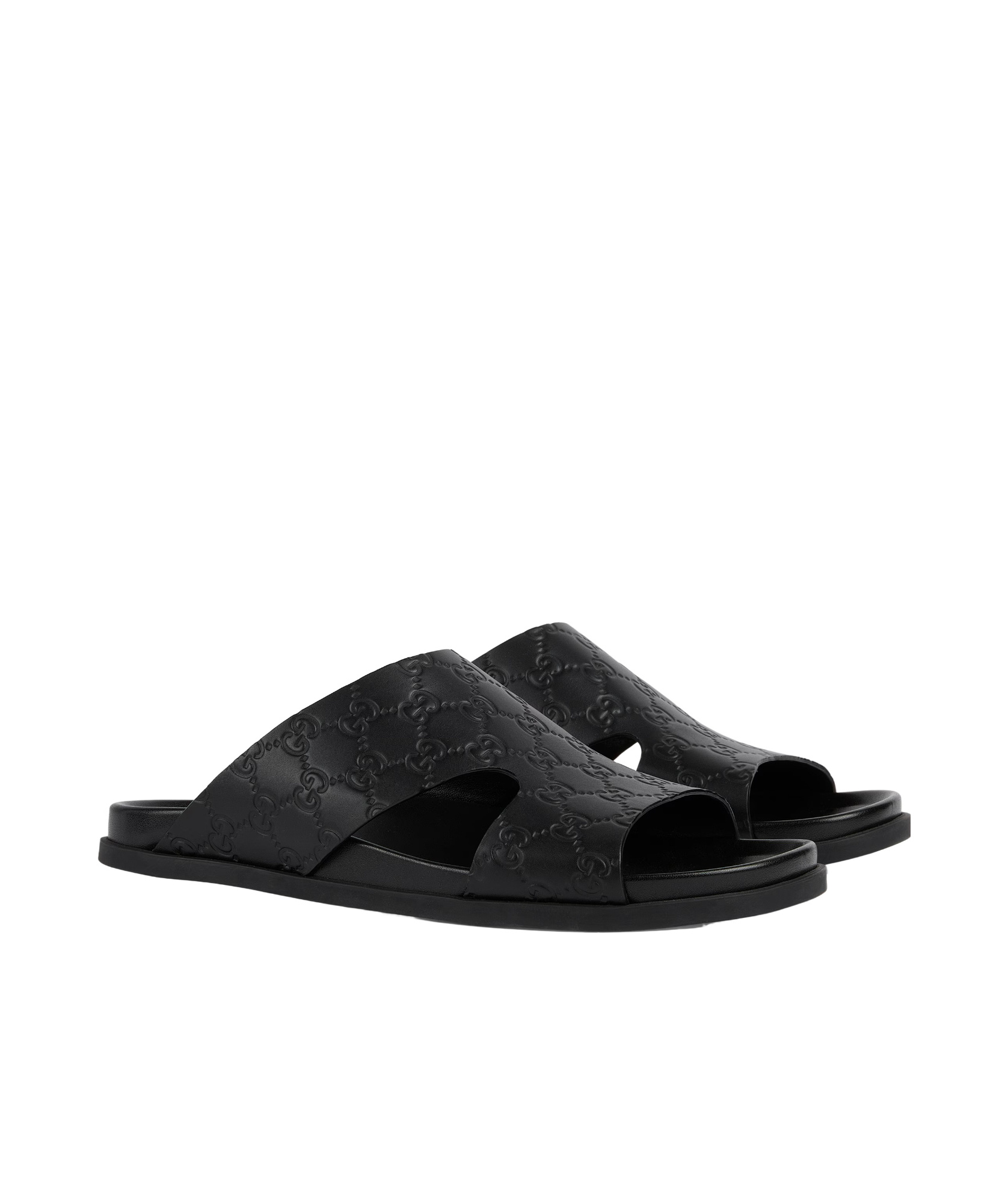 Gucci Men's Slide Sandal In Black