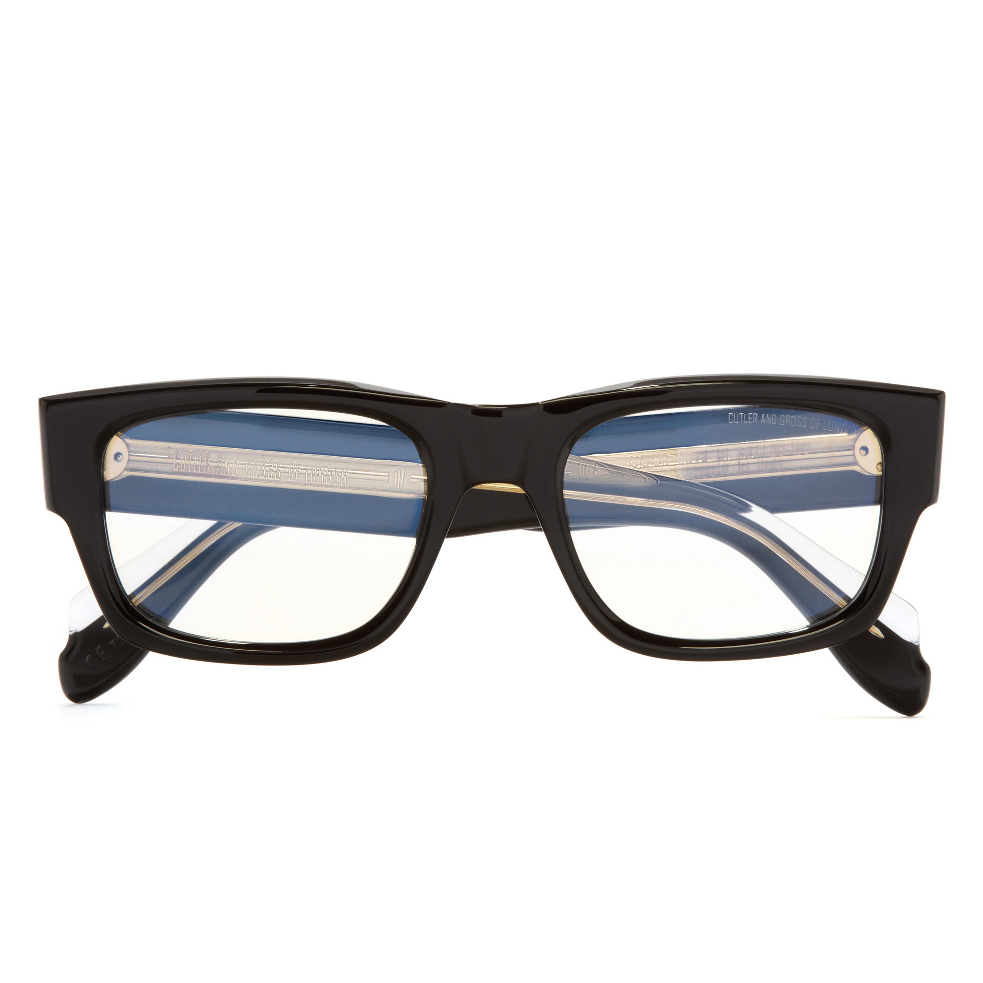 Cutler Gross Rectangular Flat Mirror In Black