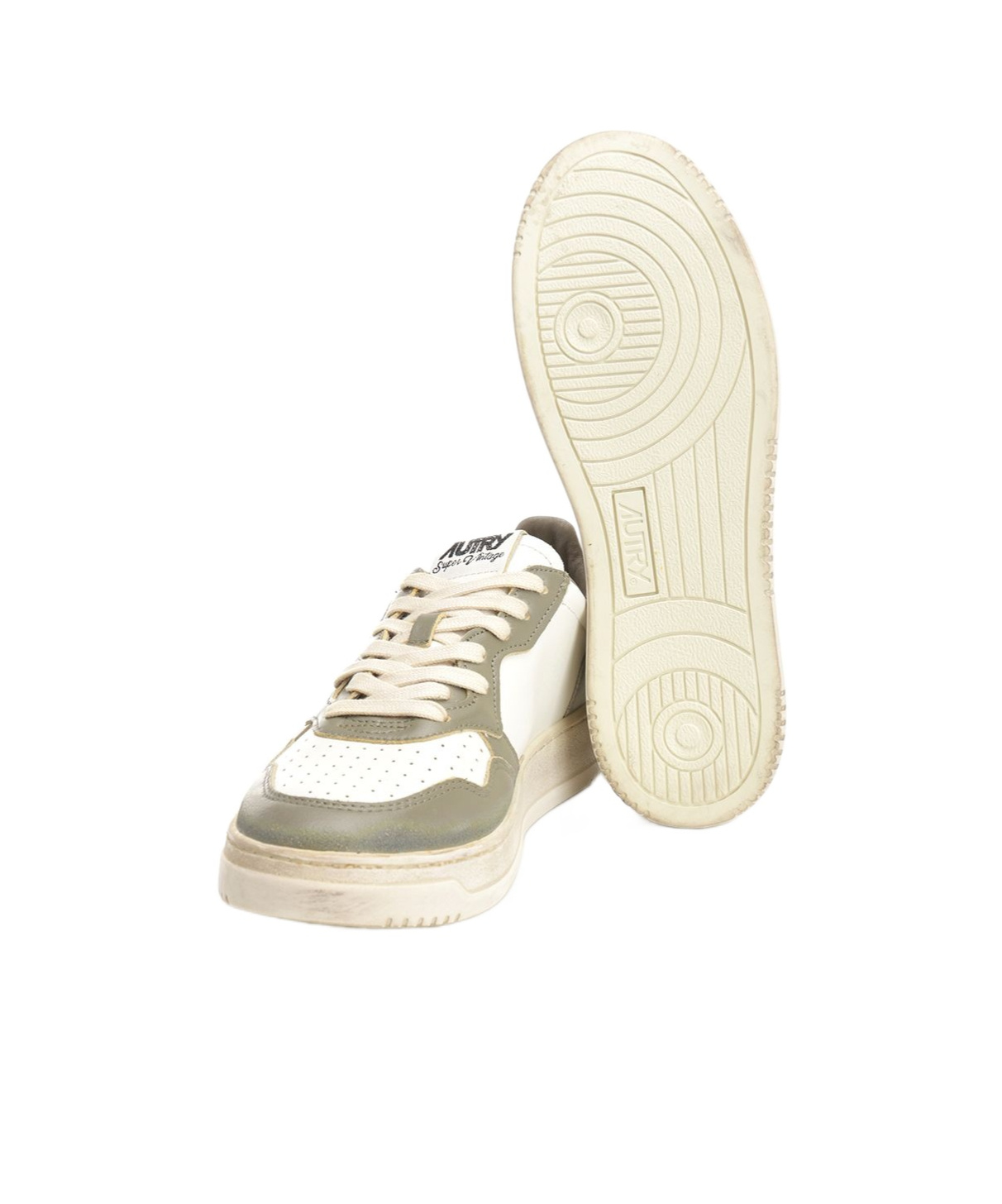 Autry Round Head Low-cut Casual Shoes In Nude