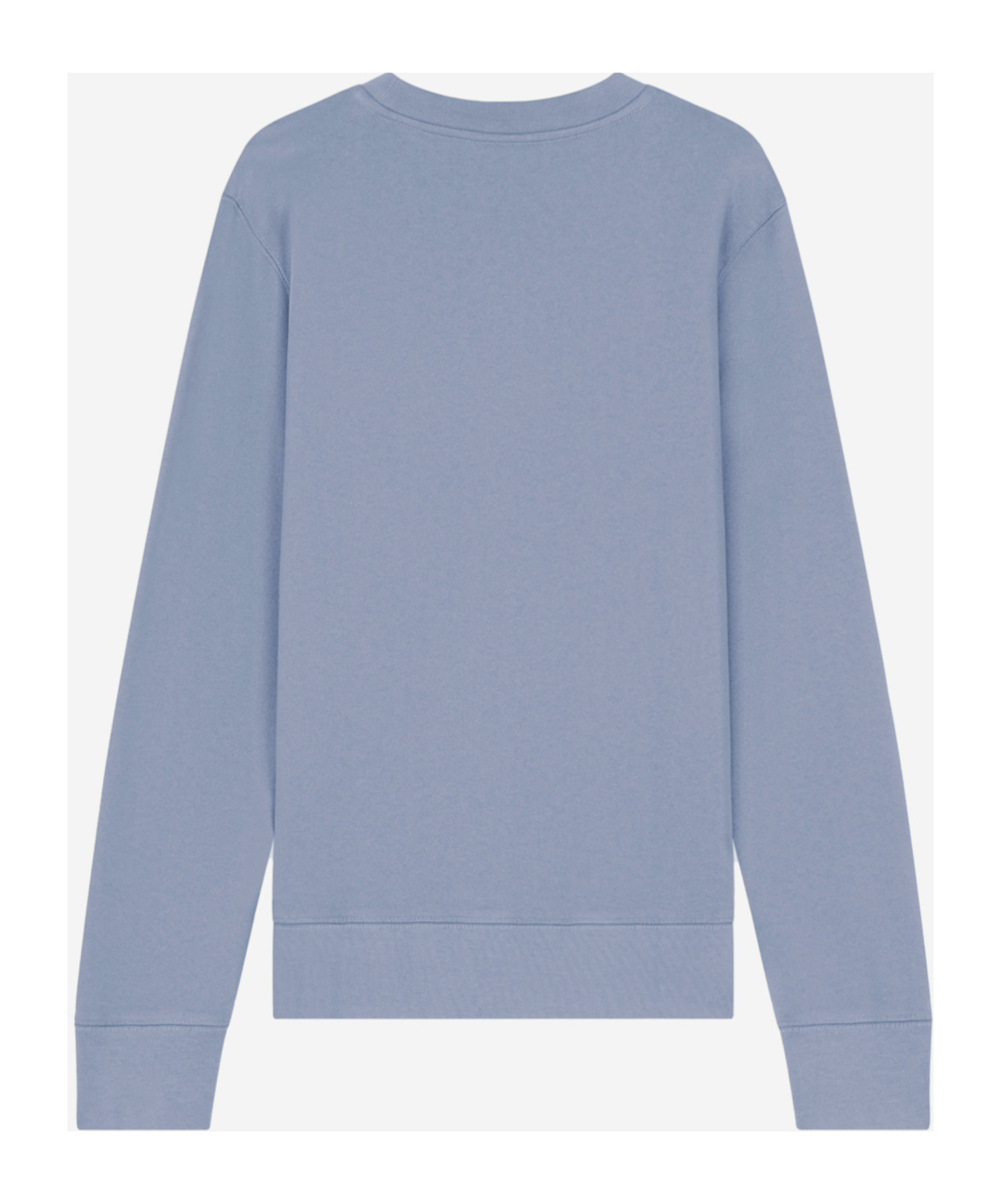 Maison Kitsuné Fox Head Patch Regular Sweater In Blue
