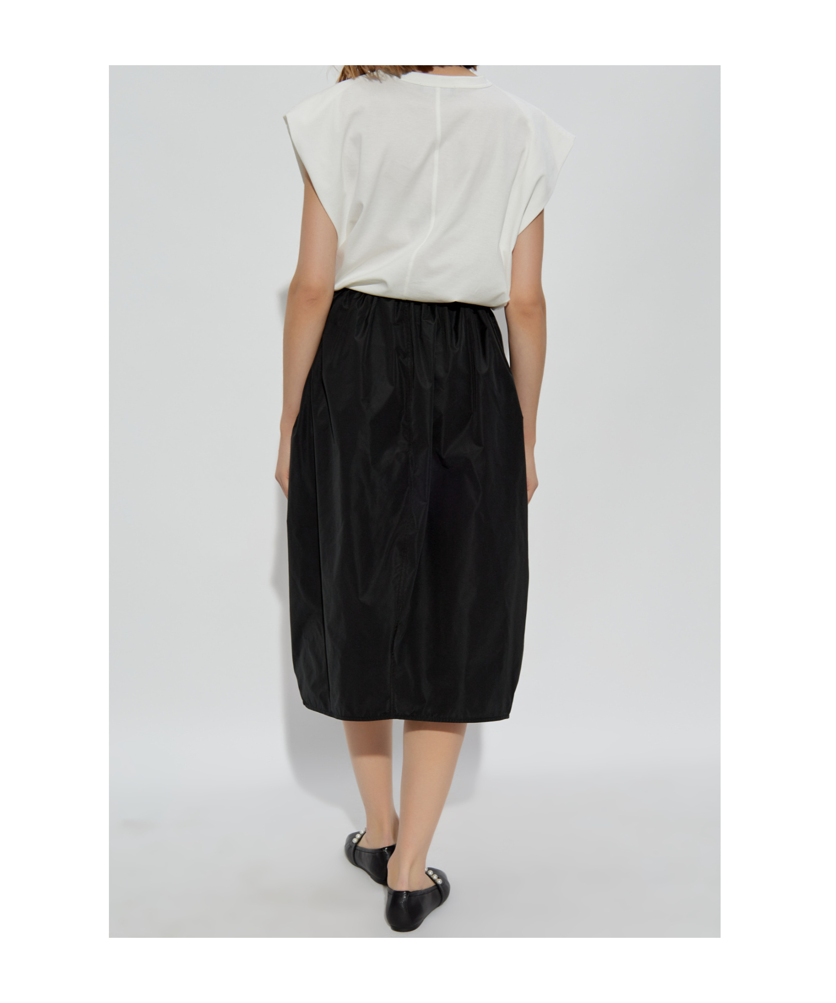 Fabiana Filippi Round-neck Dress In Black