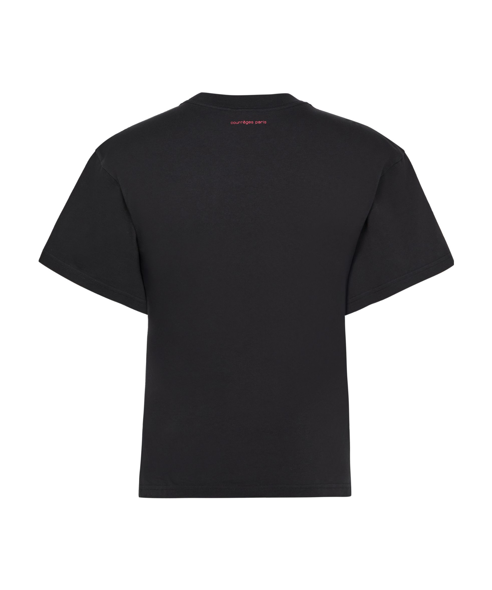 Courrèges Courreges Women Courreges Belted Printed Stone T-shirt In Black