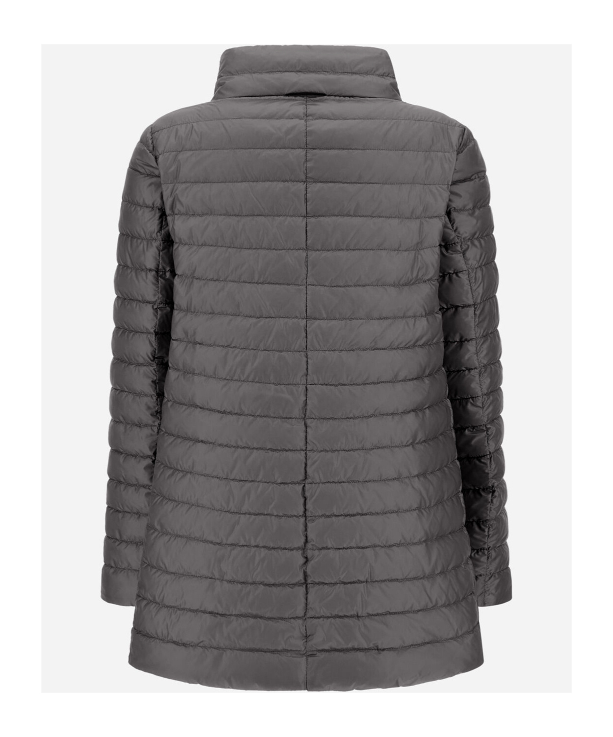 Herno Double-sided Snap Button Down Jacket In Blue