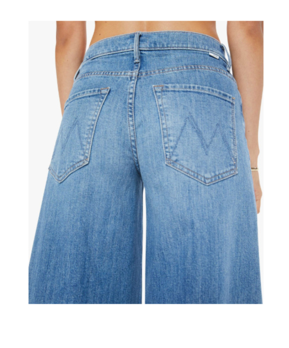 Mother Belt Loop Jeans In Blue