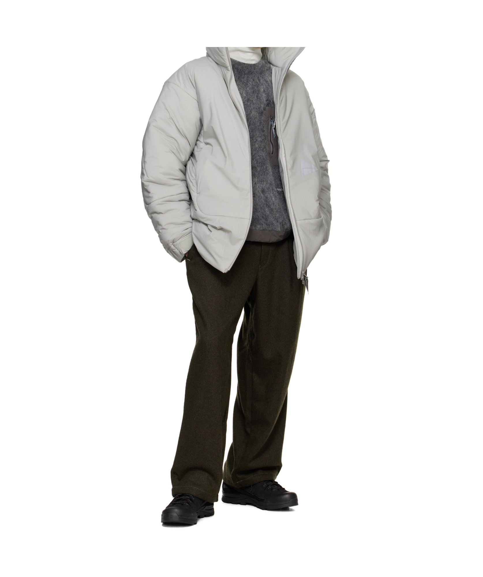 And Wander Long-sleeved Cotton Clothes In Gray