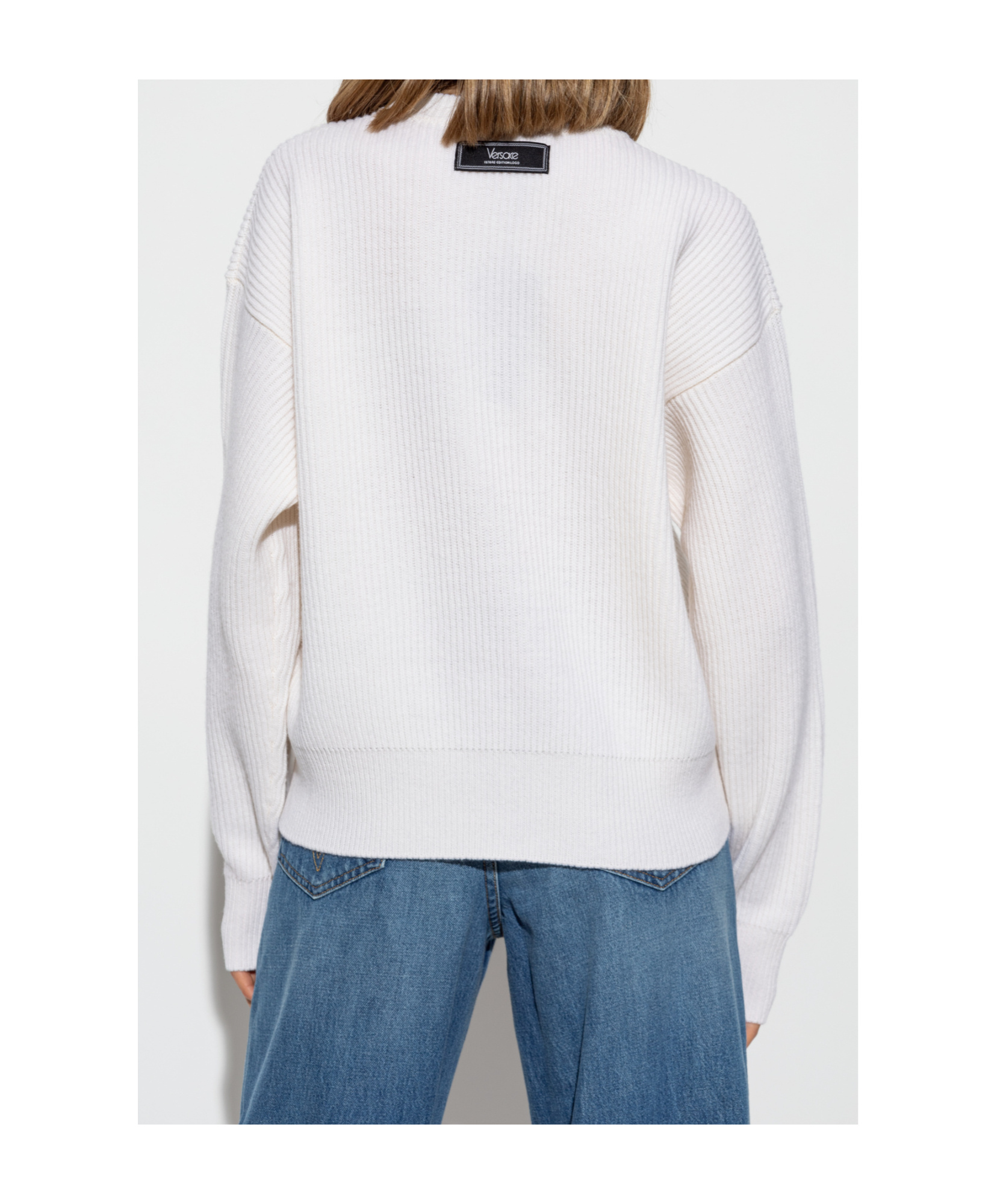 Versace 1978 Re-edition Sweatshirt In White
