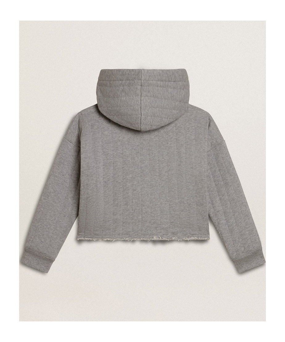 Golden Goose Journey Hoodie In Gray