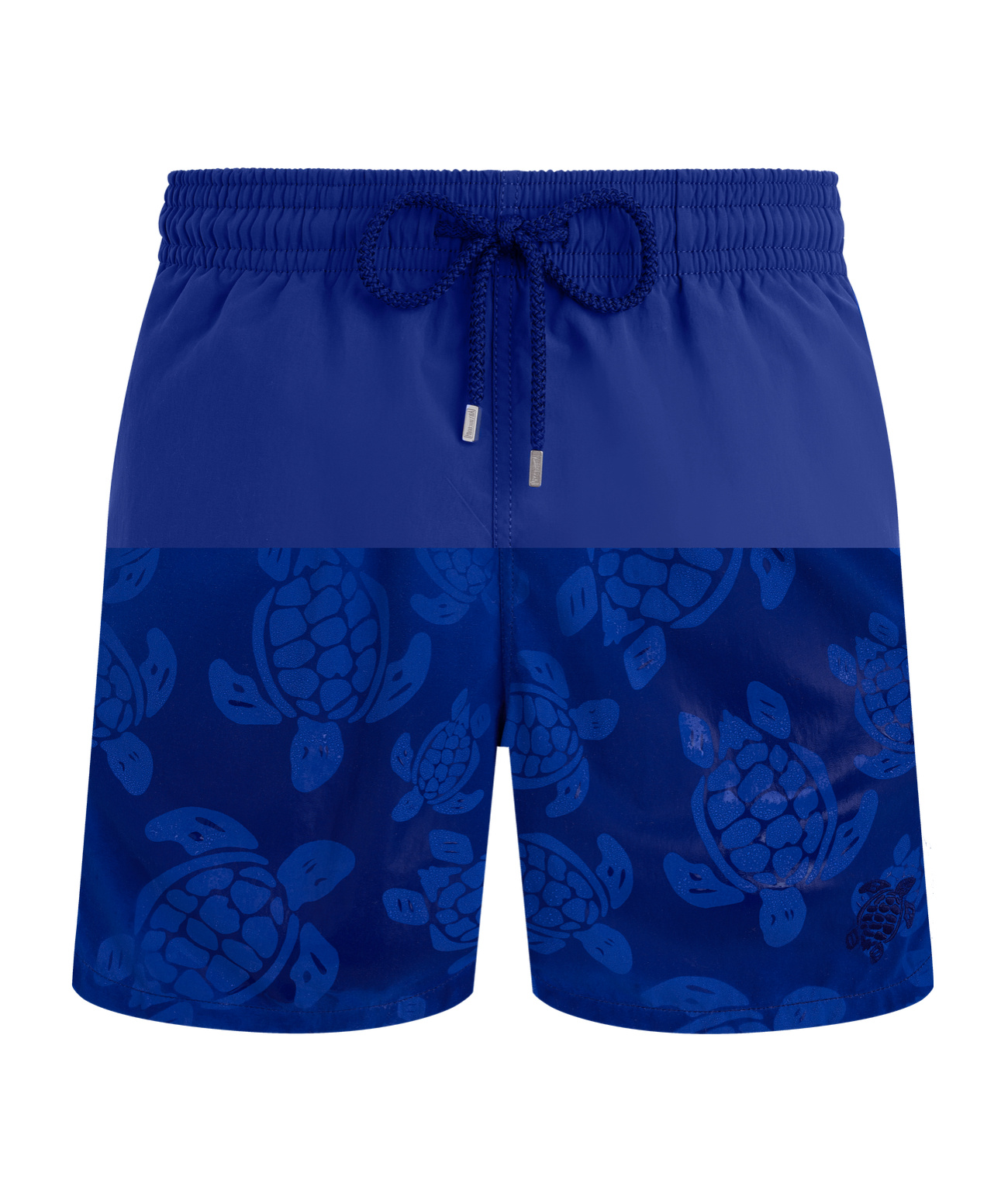 Vilebrequin Ronde Des Tortues Water-reactive Swim Trunks In Blue