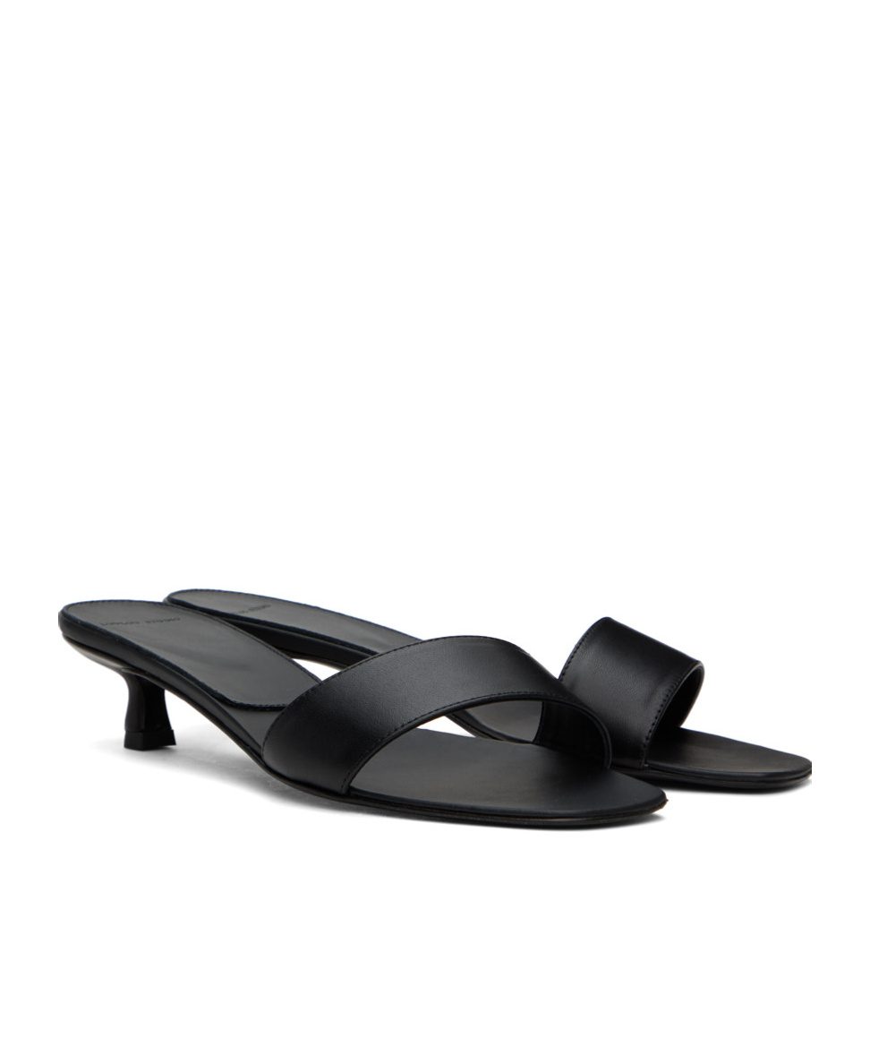 LOULOU STUDIO ATRIUM 45MM LEATHER SANDALS 