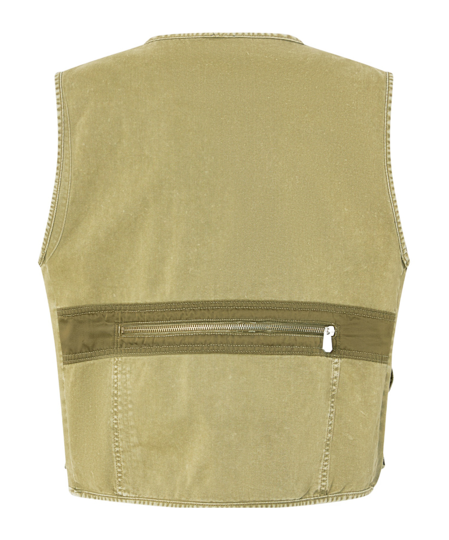 Pinko Multi-pocket Fisherman-style Vest In Nude