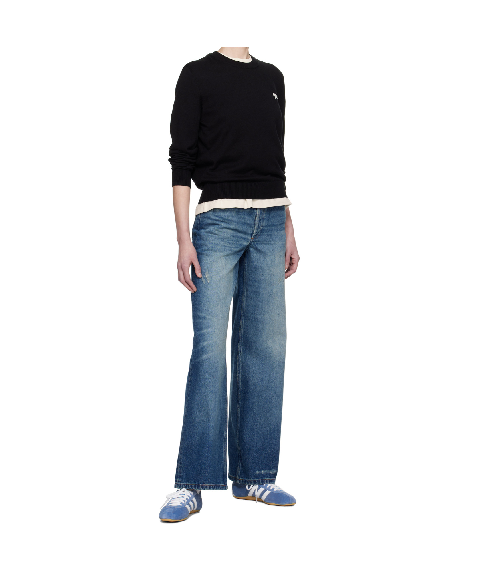 Apc Black Veronique Sweater In Black