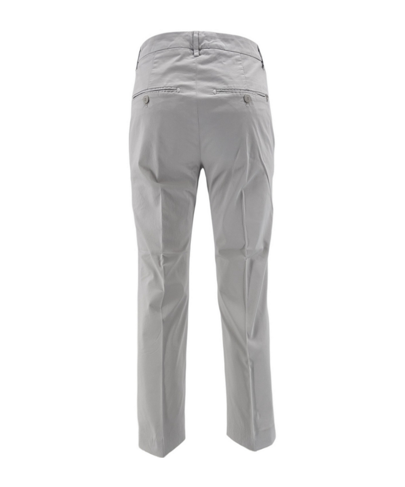 Dondup Belt Loop Casual Pants In Gray