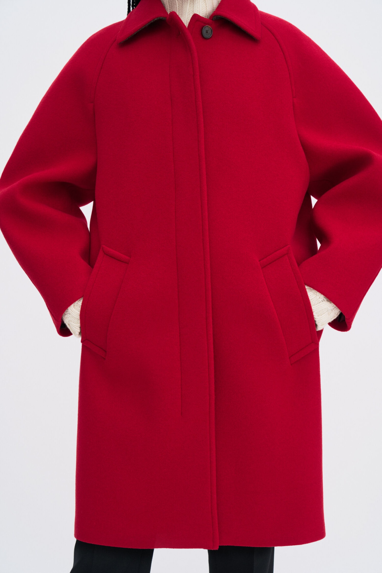 Filippa K Coats Bordeaux In Red