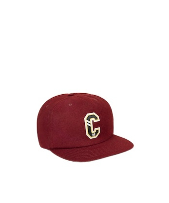 Celine Trucker Cap In Wool Flannel In Red