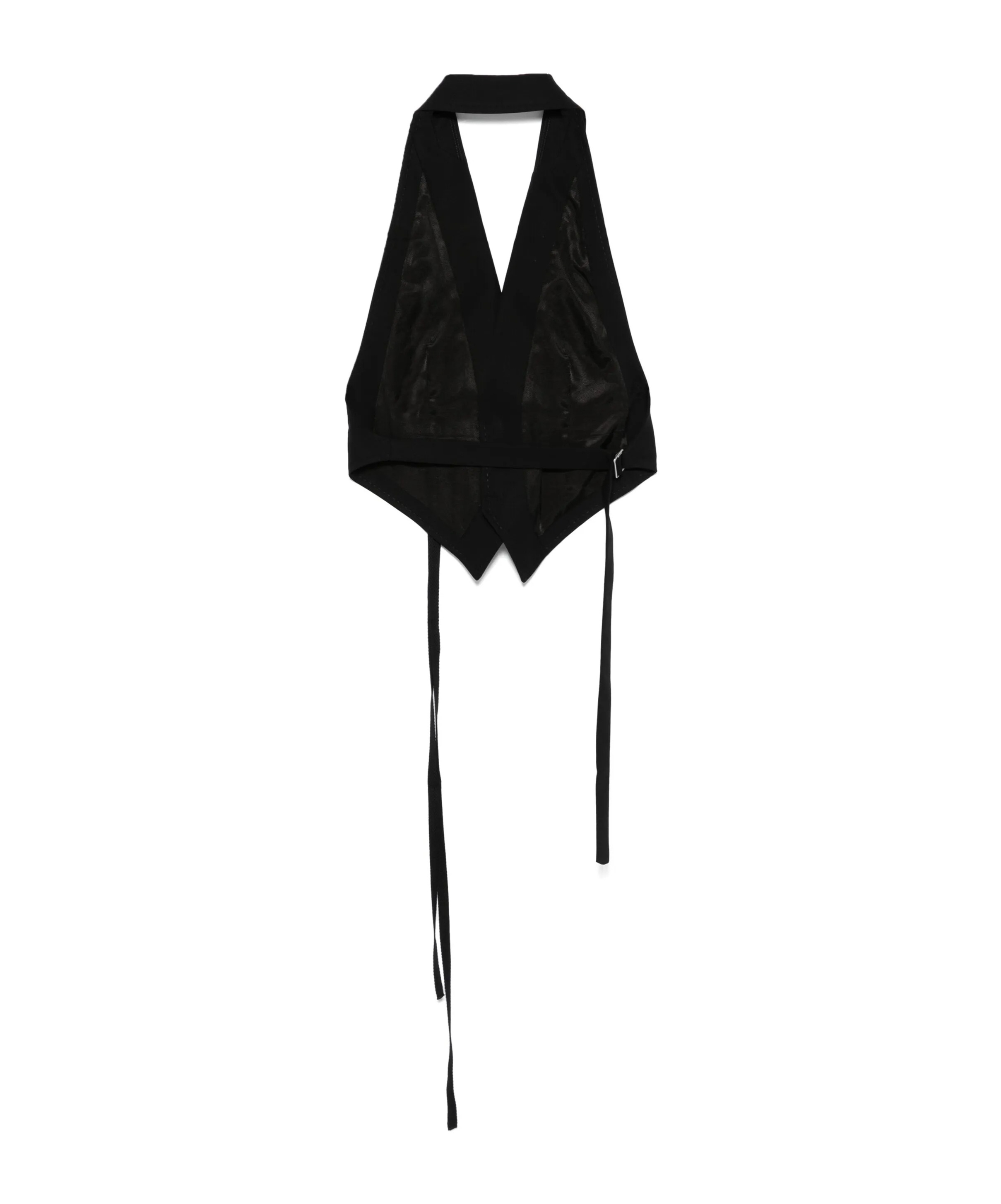 Ann Demeulemeester Zipora Waistcoat In Black