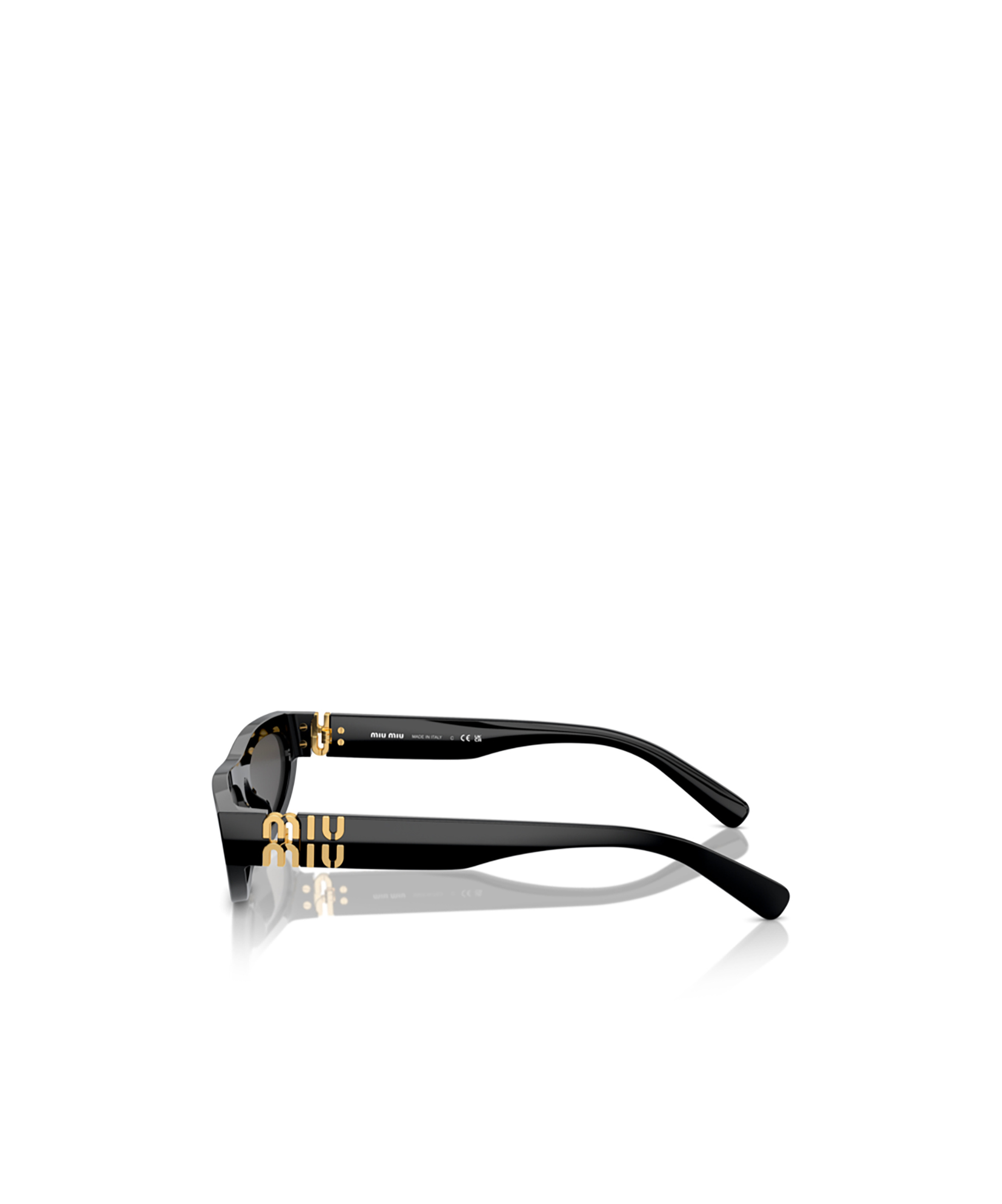 Miu Miu Miu Glimpse Cat-eye Sunglasses In Black