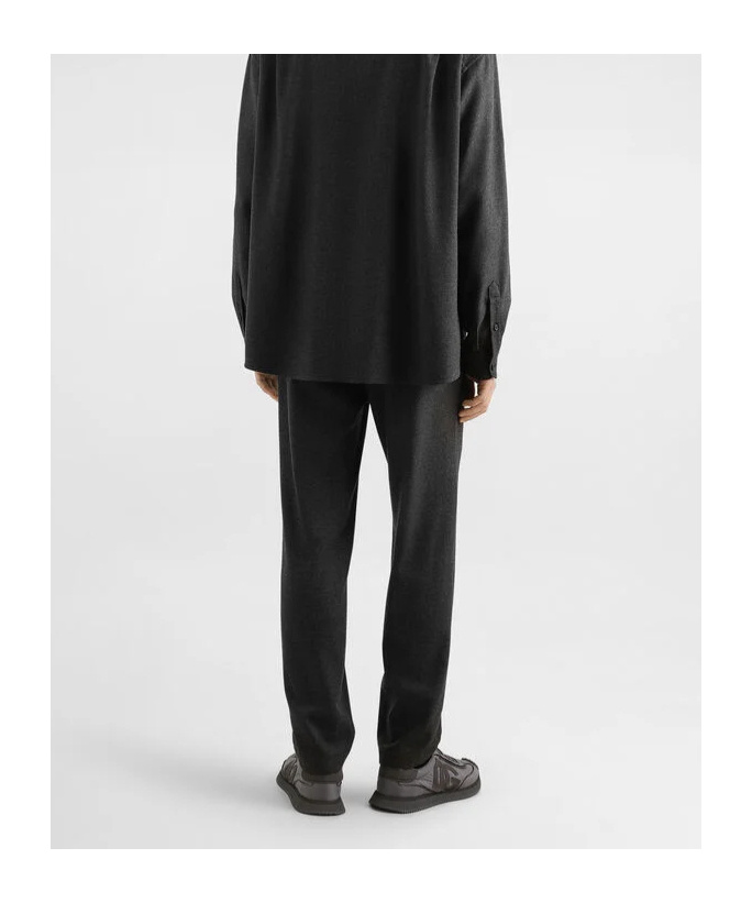 Dolce & Gabbana Drawstring Track Pants In Black