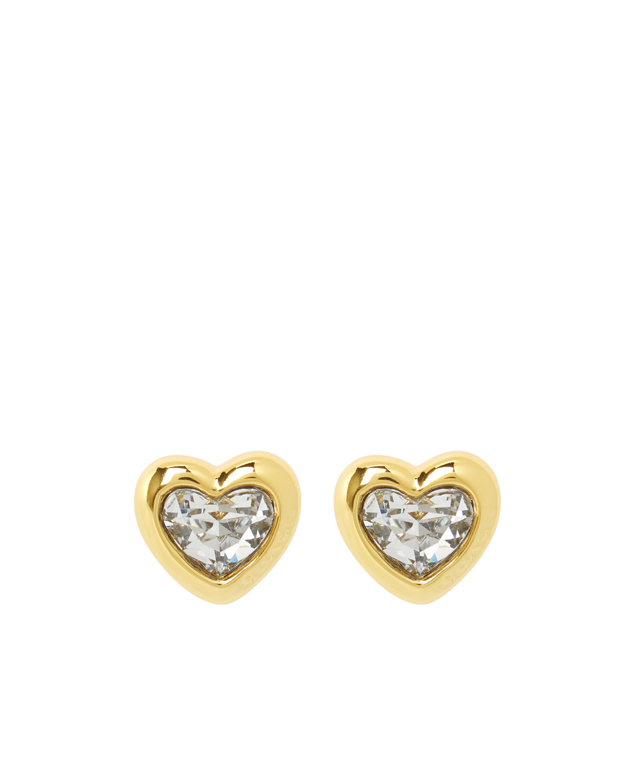 COACH HEART-SHAPED EARRINGS