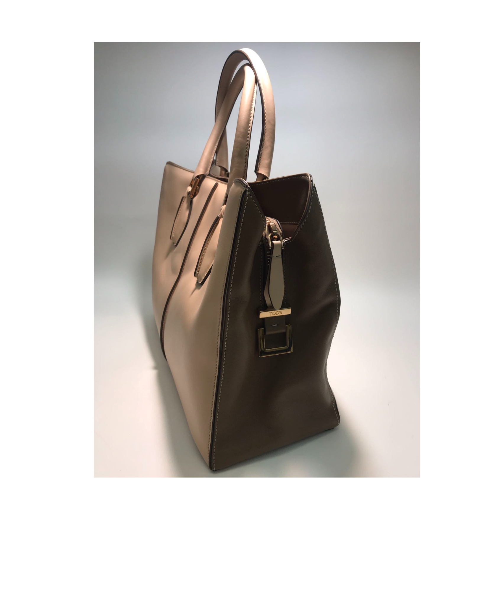 Tod's Double Handle Shoulder Bag In Multicolor