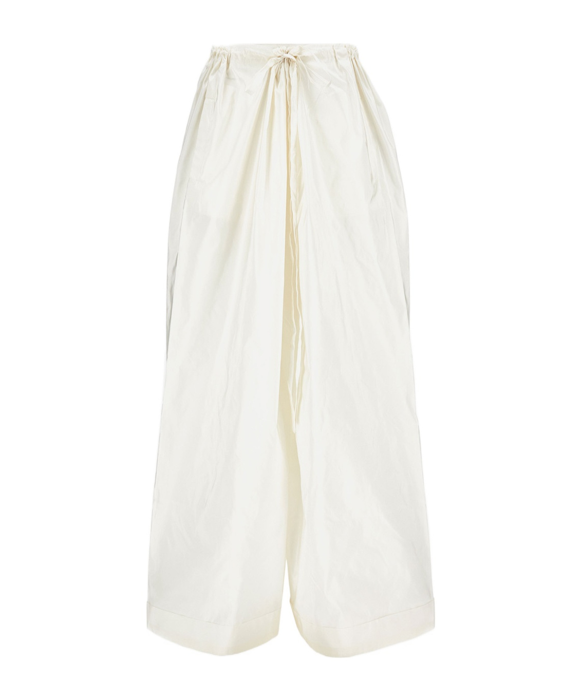 Daniela Gregis Wide-leg Trousers In White