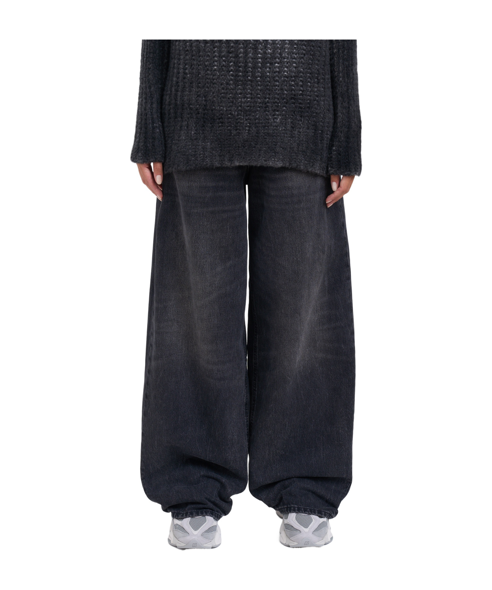 Haikure Wide-leg Jeans In Black