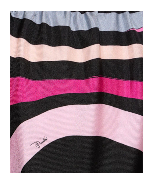 Emilio Pucci Printed Twill Slacks