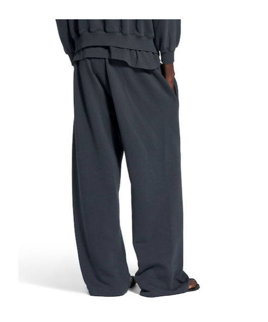 Balenciaga Men's I Scholl Baggy Sweatpants In Black Faded