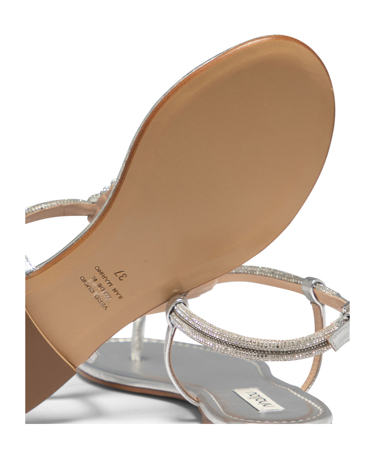 Shop Ninalilou Elisa 111 Sandals In Gray