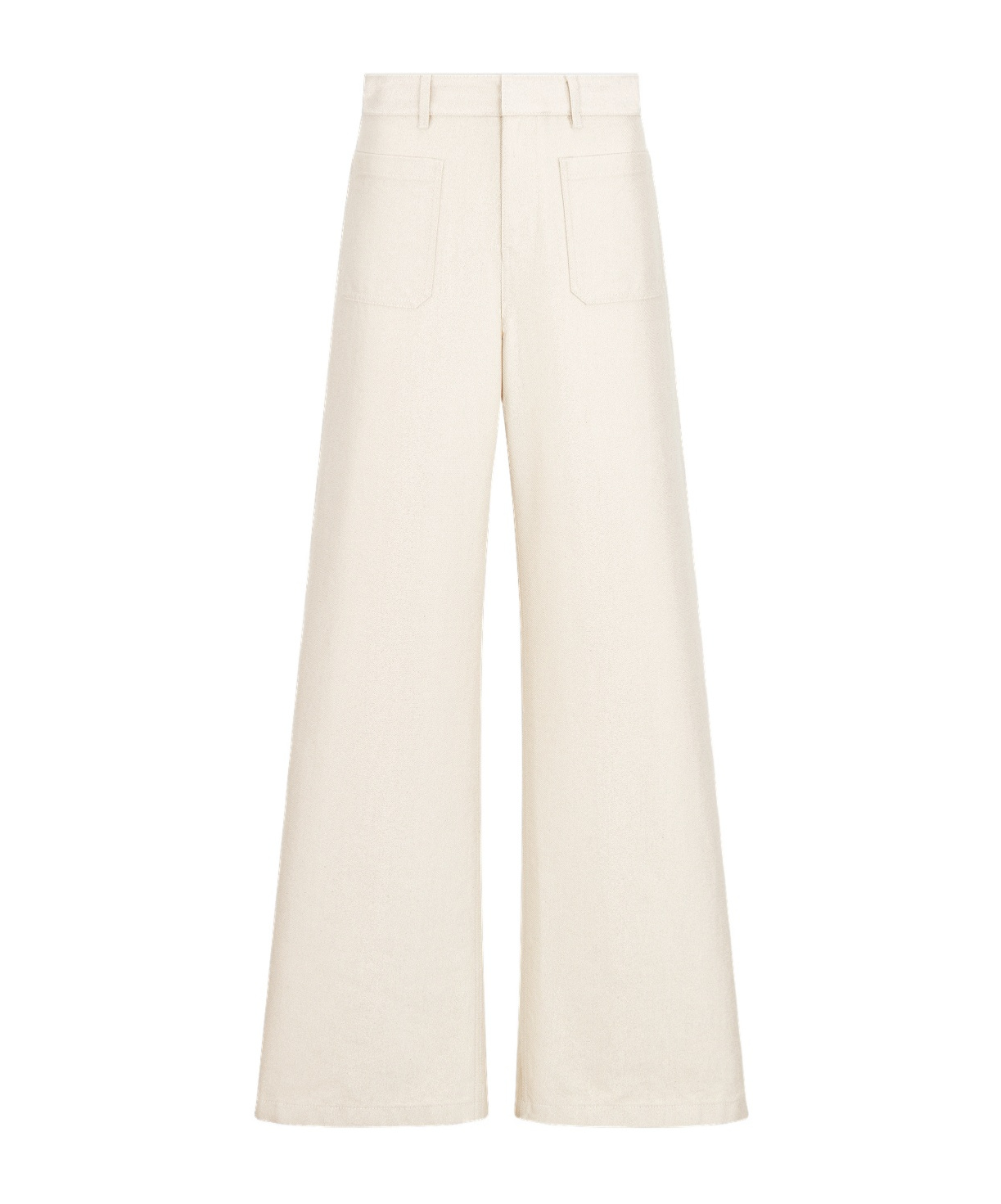 Dior Horn Jeans In White